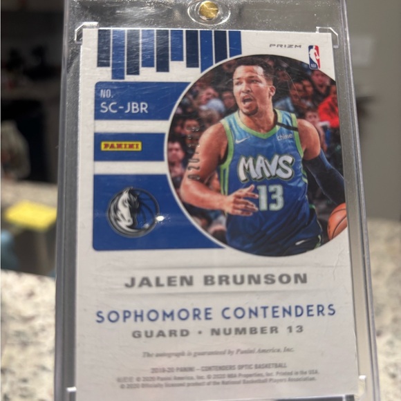 Jalen Brunson auto - Picture 5 of 5